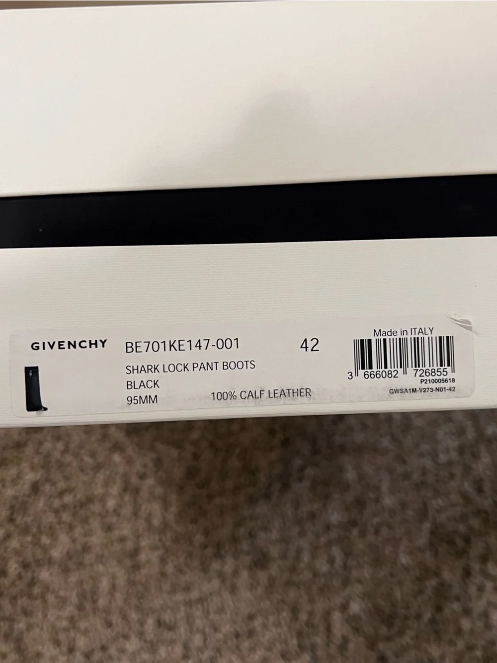 Givenchy Shark Lock Boots